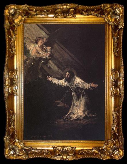 framed  Francisco de Goya Agony in the Garden, ta009-2
